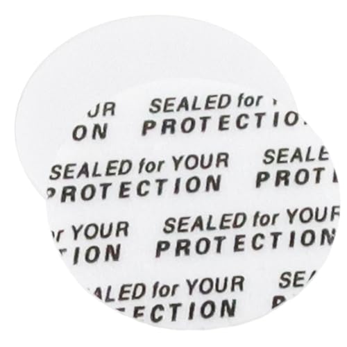 Boguish 200 Pcs Foam Lid Liner, PS Foam Resistant Tamper Pressure Sensitive Seal for Bottle Cap Liners Seals - Image 5
