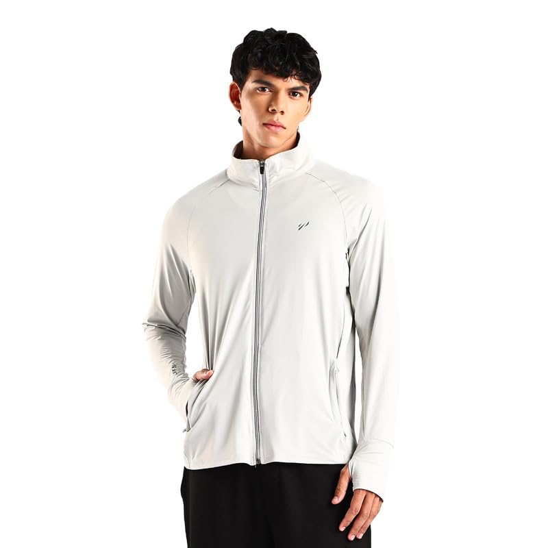 BLUE TYGA Sunscreen Jacket ICE Pro – UPF 50+ Cooling Jacket for Men & Women | Cool Rush Pro Tech, UV Protection, Breathable, Sweat-Wicking, Anti-Microbial, Lightweight Sun Hoodie for Outdoor Sports & Travel - Image 1