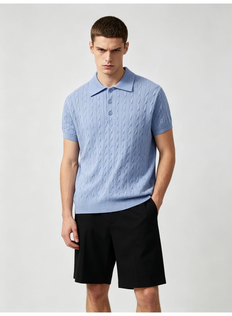 زارا ZARA men's breathable Polo shirt in summer - Image 5