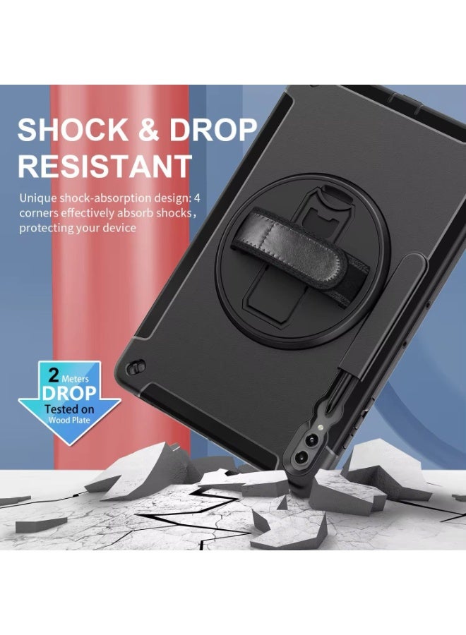 Cat - Cot Cat-Cot 360 rotation case for A16 10th/11th generation, 360 metal rotation with strap black color - Image 3