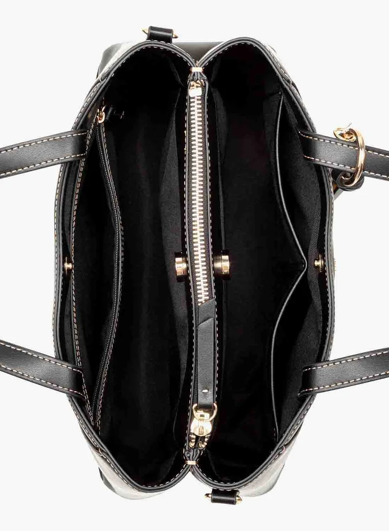 Nine West BLACK Zoey Satchel Bag for Women | Best Price UAE