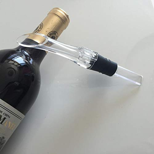 Iktu Iktu Portable Wine Pourer Acrylic Aerating Pourer Decanter Wine Aerator Spout Pourer  - Image 5