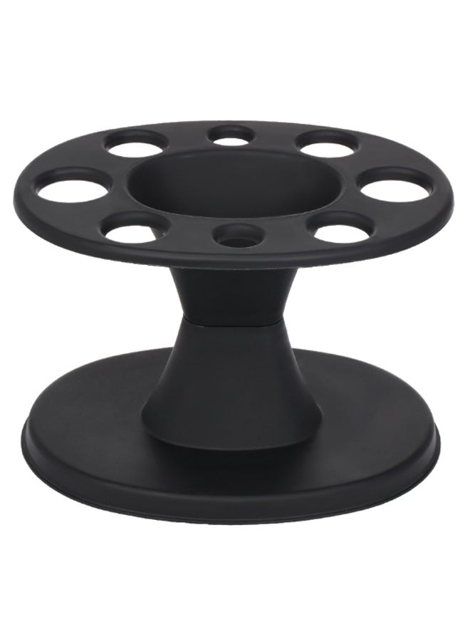 NIBEMINENT Salon Comb Storage Hairdressing Combs Organizer Stand Black - Image 1