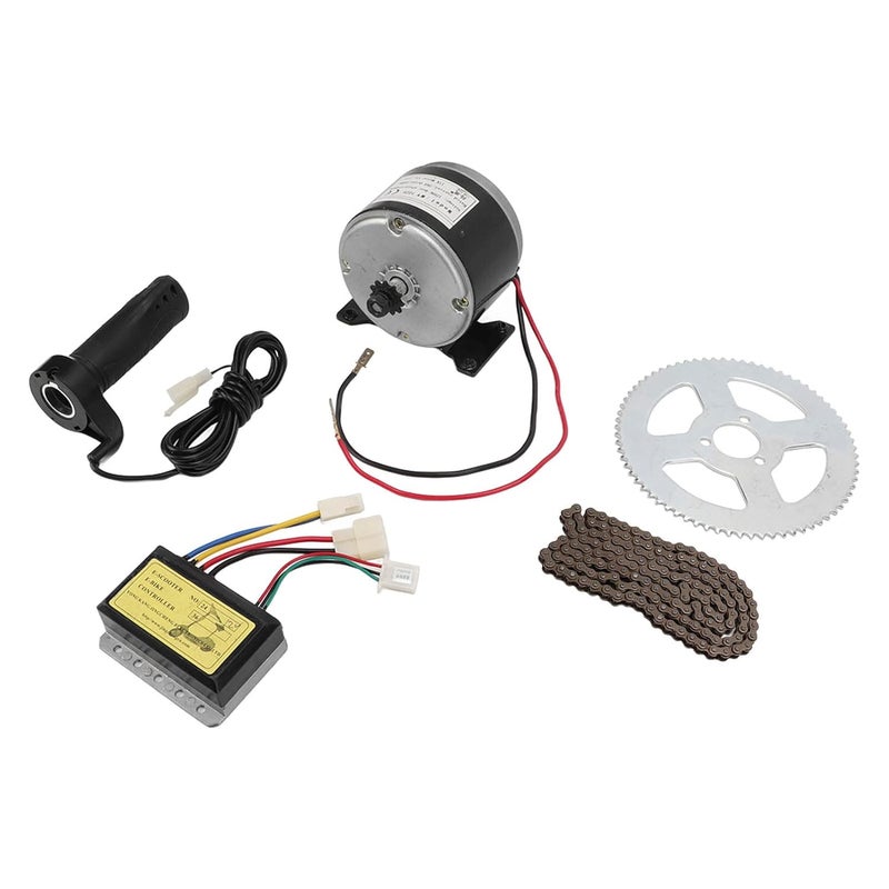 12V 250W Electric Bike Motor Kit High Speed Gear Motor with Controller for E Bike - Image 1
