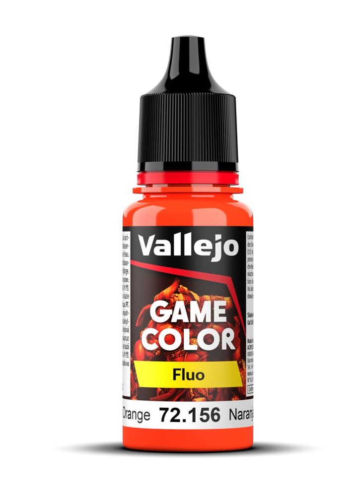 72.156 VALLEJO GAME COLOR FLUORESCENT ORANGE 18ml