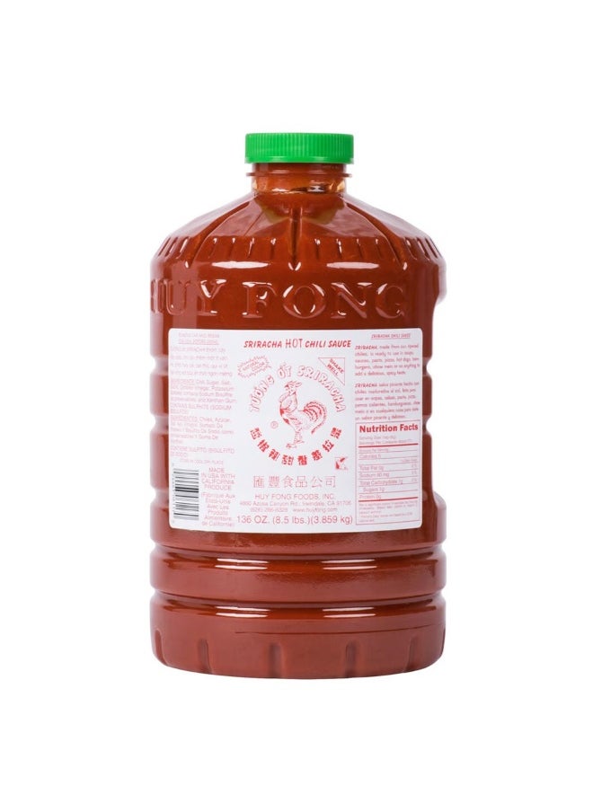 Huy Fong Sriracha Hot Chili Sauce, 3.85 kg 