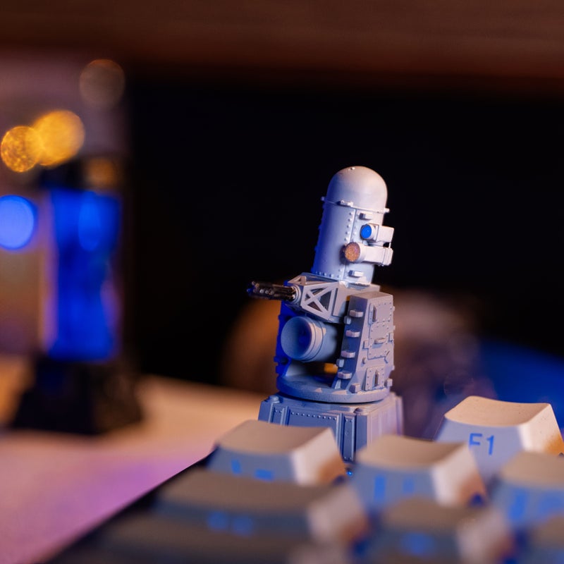 أغطية مفاتيح راتنجية مصنوعة يدويًا بنظام CIWS لمفاتيح Cherry MX نمط عسكري هدايا لوحة مفاتيح DIY - Image 3