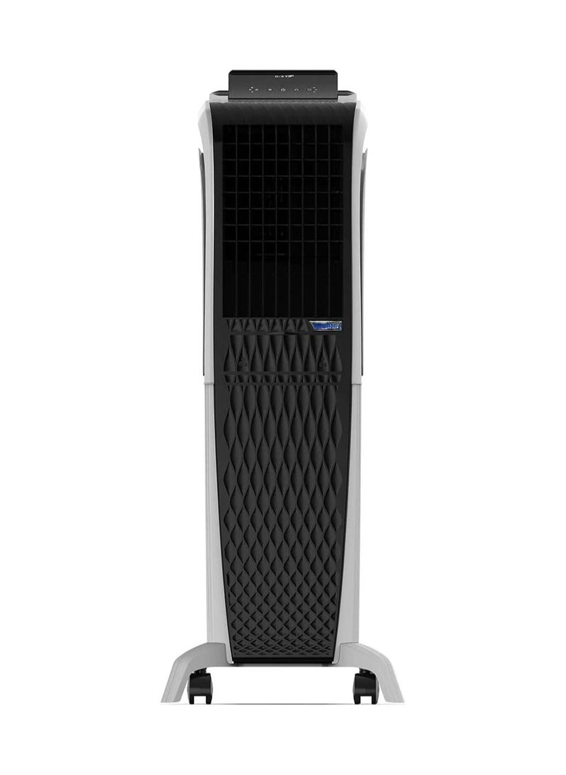 SYMPHONY - Symphony Diet 3D 40i Portable Tower Air Cooler For Home with 3-Side Honeycomb Pads, Pop-Up Touchscreen, i-Pure Technology and Low Power Consumption, 40L, Grey - Image 1