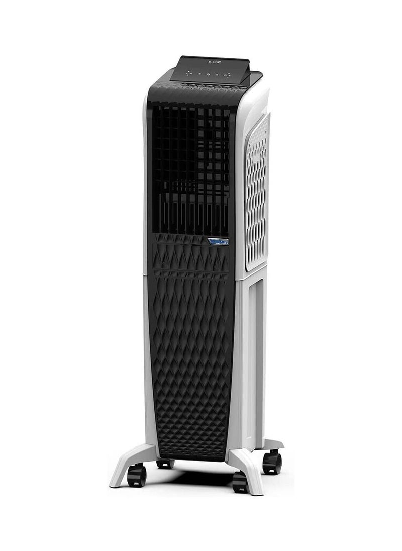 SYMPHONY - Symphony Diet 3D 40i Portable Tower Air Cooler For Home with 3-Side Honeycomb Pads, Pop-Up Touchscreen, i-Pure Technology and Low Power Consumption, 40L, Grey - Image 1