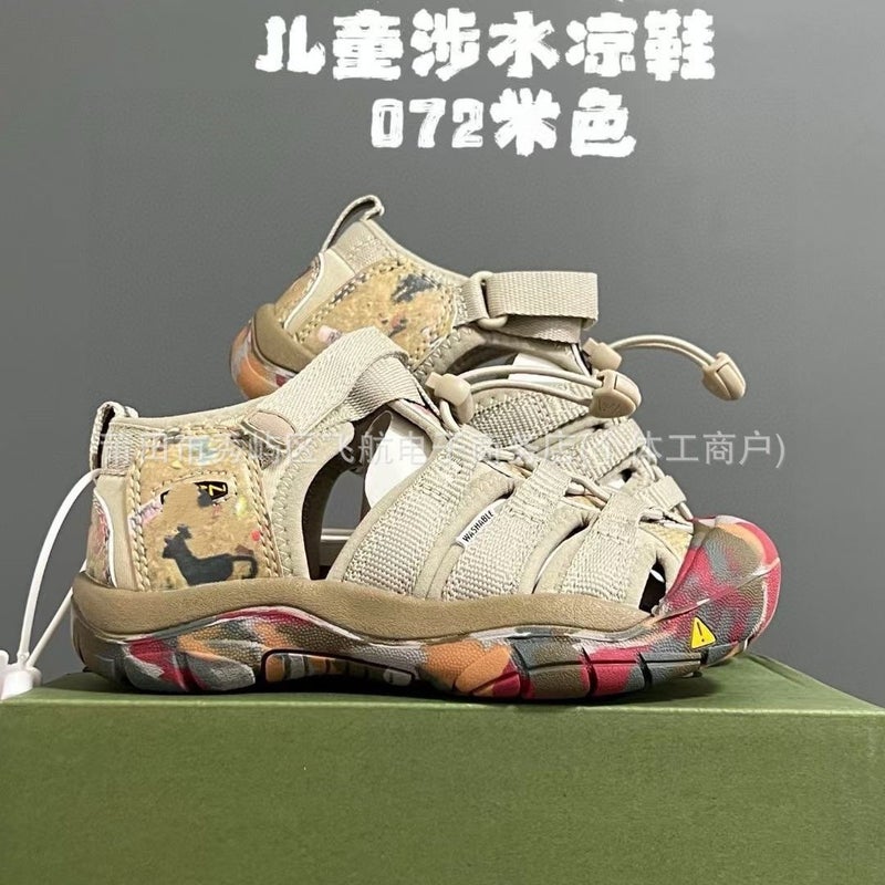 Ke-En Children'S Shoes Outdoor Sports Wading Shoes For Boys And Girls Closed-Toe Quick-Dry Sandals - Image 2