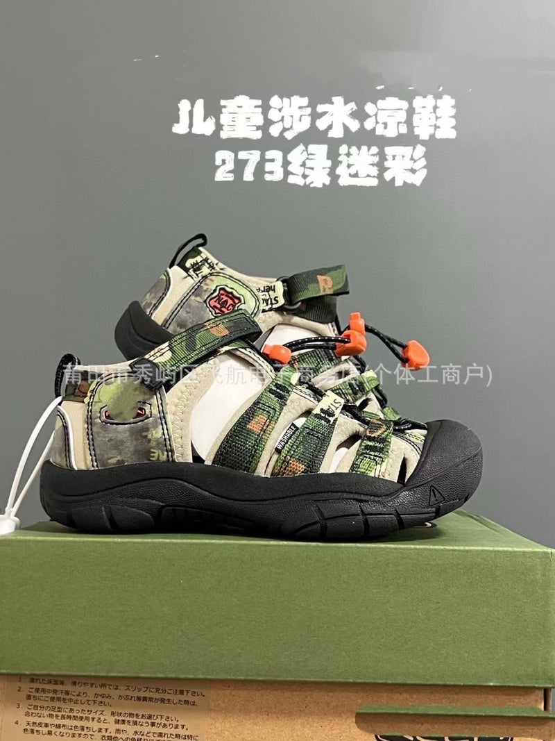 Ke-En Children'S Shoes Outdoor Sports Wading Shoes For Boys And Girls Closed-Toe Quick-Dry Sandals - Image 1