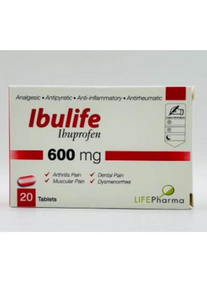 Ibulife tablets 600 mg 20'S - Image 2