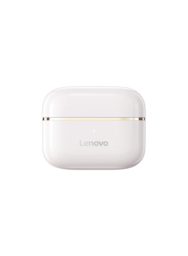Lenovo EA230 In-Ear Wireless Earbuds, Bluetooth Headphones, Active Noise Cancellation, USB-C Charging，13mm Drivers , 24H Playtime, Wireless Earbuds With Replacement Eartips White - Image 2