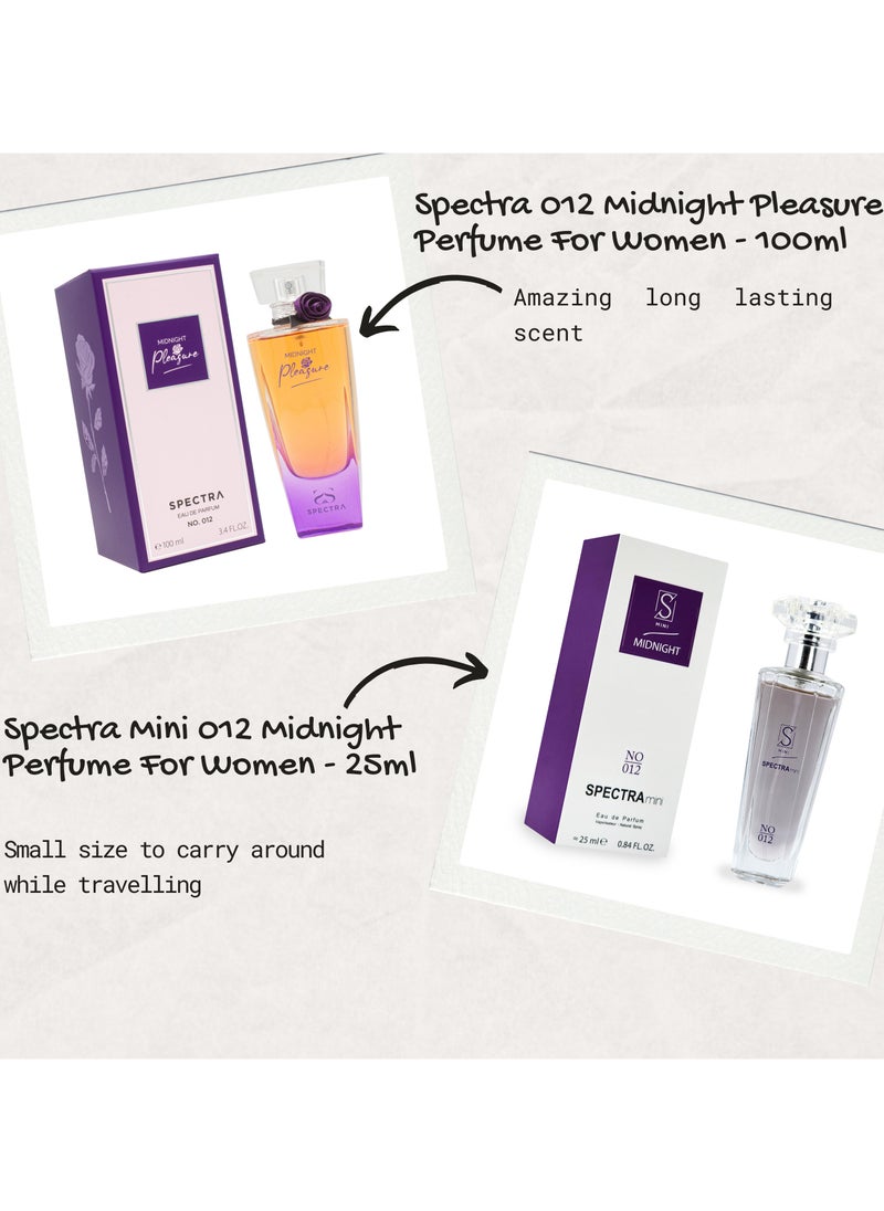 Spectra - 012 Midnight Pleasure EDP For Women - 100ml - Image 1