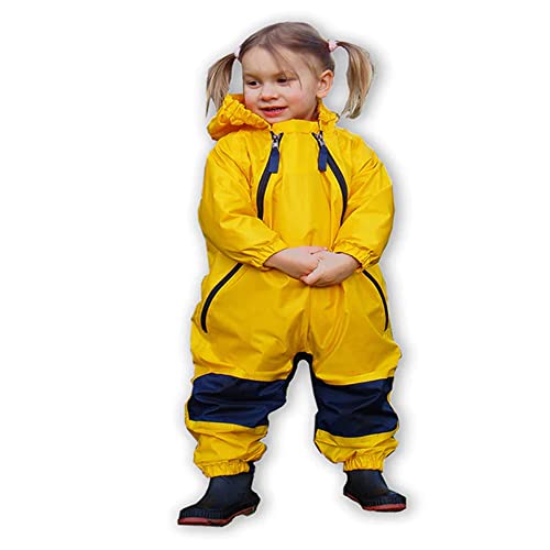 Tuffo Little Boys' Toddler Muddy Buddy Overalls, Yellow, 4T, 4T (Pack of 1) - Image 1
