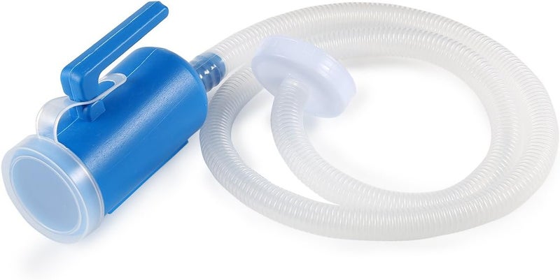 ONEDONE Portable Urinals for Women 2000ML 2 in 1 Portable Urinal for Men Urine Bottle Female Urinal for Bedridden Hospital Camping Car Travel Bedside Emergency (Blue) - Image 4