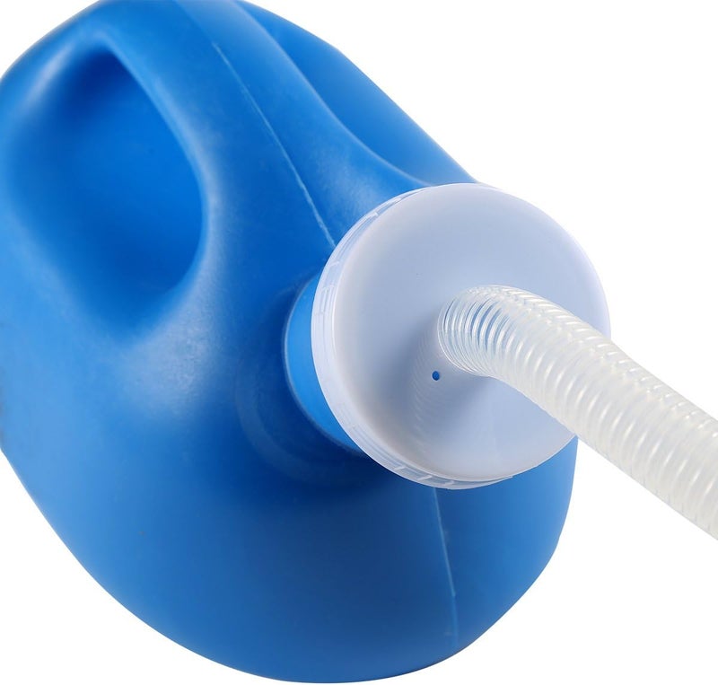 ONEDONE Portable Urinals for Women 2000ML 2 in 1 Portable Urinal for Men Urine Bottle Female Urinal for Bedridden Hospital Camping Car Travel Bedside Emergency (Blue) - Image 5