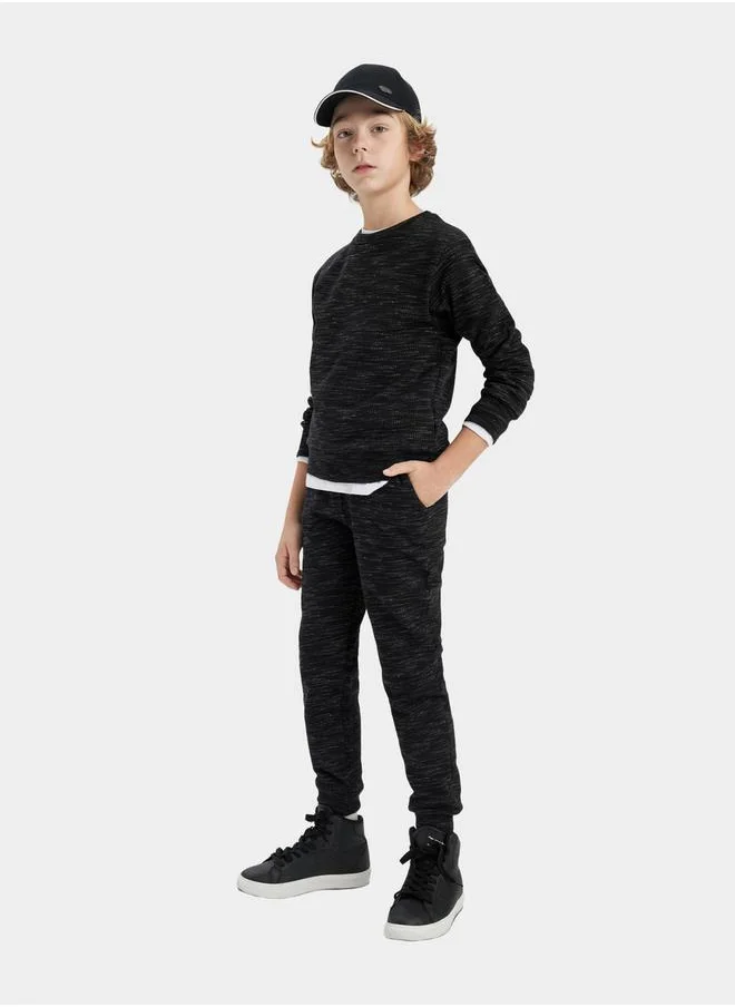 DeFacto Drawstring Elastic Hem Joggers with Pockets by Styli