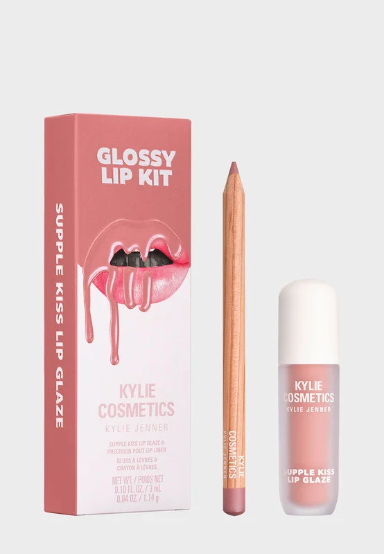 Kylie Cosmetics Glossy Lip Kit - Comes Naturally