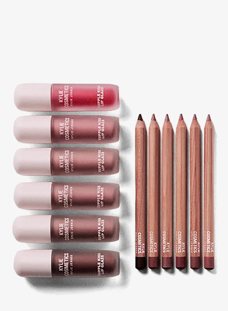 Kylie Cosmetics Comes Naturally Glossy Lip Kit - Comes Naturally for Women | Best Price UAE