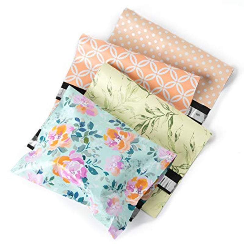 Poly Mailers Shipping Bags Pretty Thick Self Adhesive Mailing Envelopes, 10x13 Inch, 40 Pack - Spring - Image 1