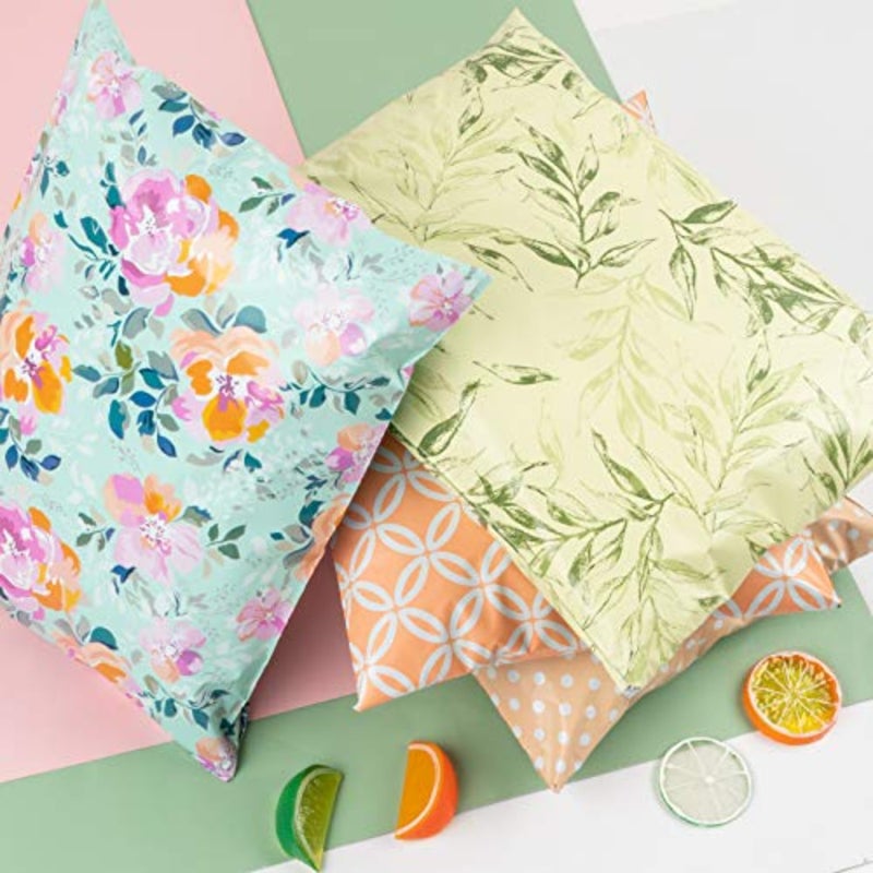 Poly Mailers Shipping Bags Pretty Thick Self Adhesive Mailing Envelopes, 10x13 Inch, 40 Pack - Spring - Image 3