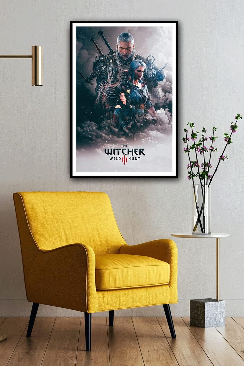 Ukeclvd The Witcher 3 Wild Hunt Video Game Poster - Image 4