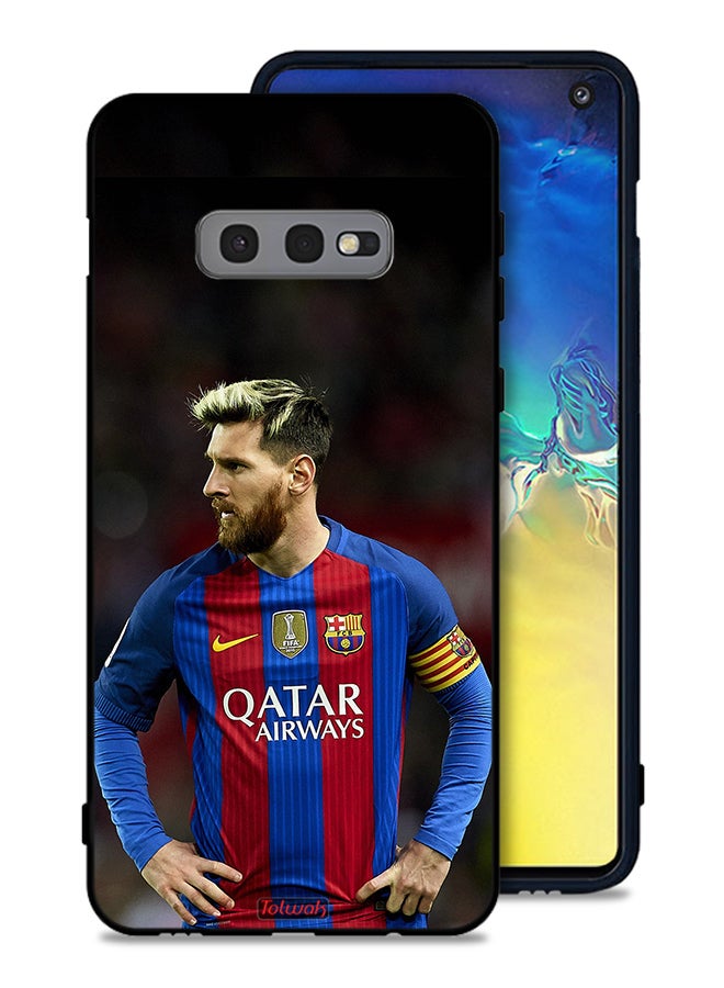 Tolwak Samsung Galaxy S10e Protective Case Cover Messi Barcelona - Image 1