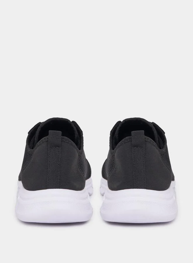Styli Breathable Lightweight Mesh Lace Up Sneakers