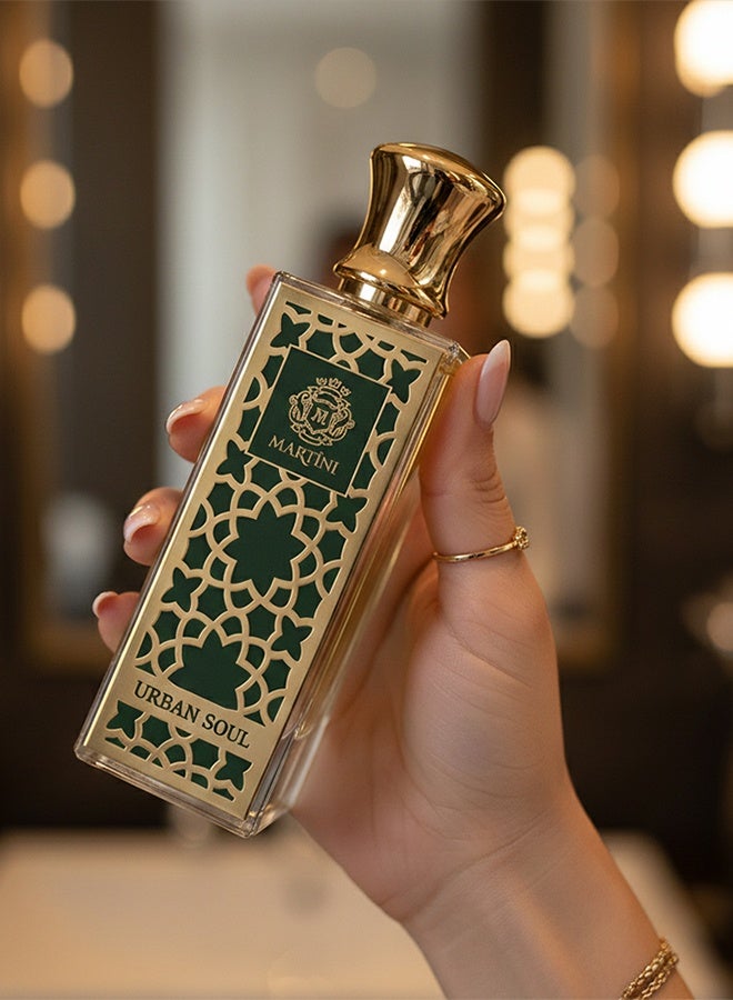 MARTINI Urban Soul Eau de Parfum Modern Woody Oriental Unisex Fragrance Long-Lasting Niche Perfume 75ml - Image 4