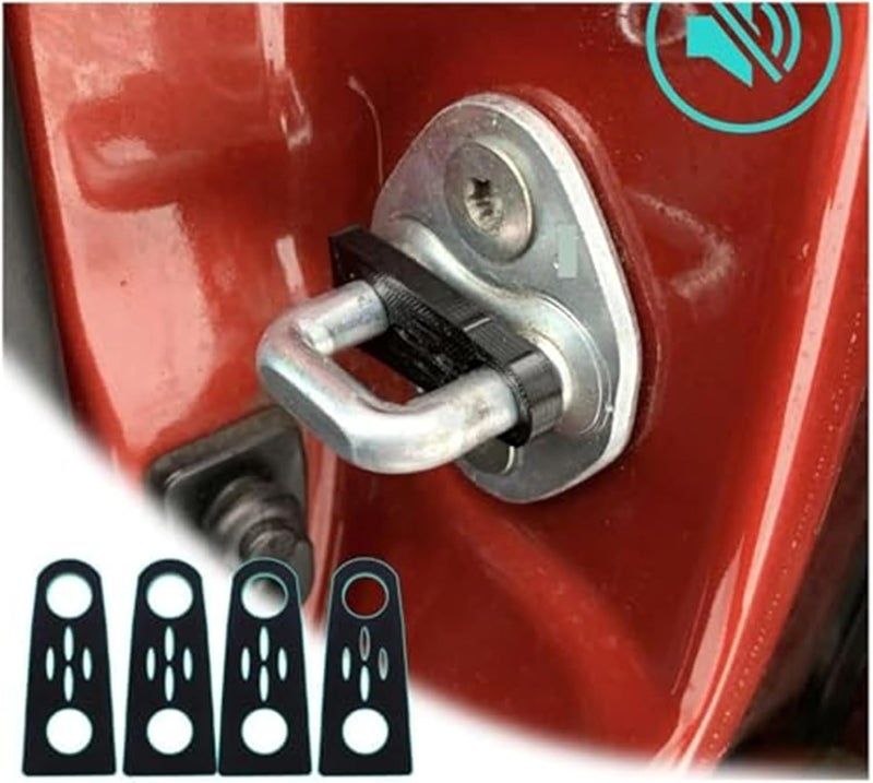 QASULER Car Door Lock Sound Deadener Damper - Image 4