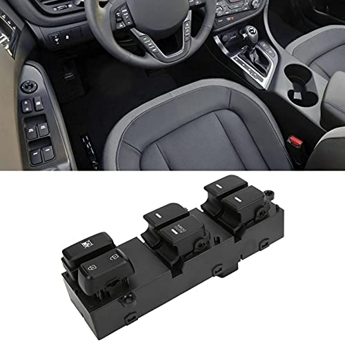 YOSOO Drive Side Power Window Master Control Switch,Electric Window Switch 93570 2T000 Abs Metal Replacement for Kia Optima Lhd 2011 2013 2013 Kia Optima Window Switch 2012 Sorento Window Switch - Image 2