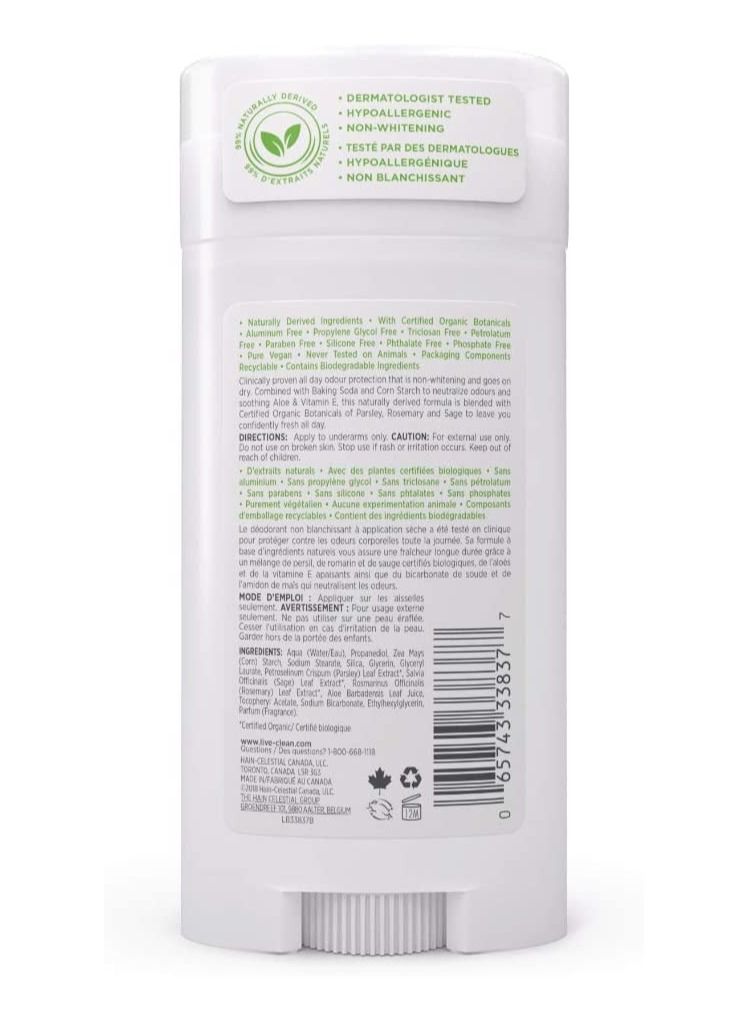Live Clean Citrus Deodorant 71g - Image 5