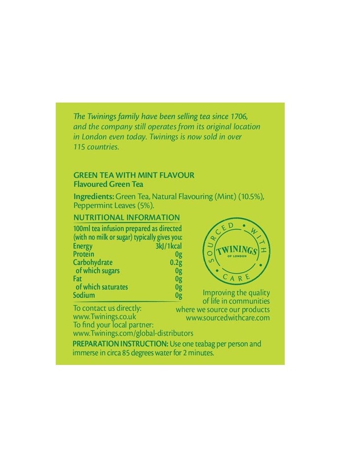 Twinings Pure Green Tea 10 Teabags (20g)  - Image 3