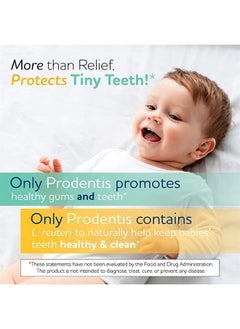 BioGaia Prodentis Baby | Oral Care for Teething Babies | Happy & Healthy Gums | Protects Tiny Teeth | Safe & Proven Probiotic | Perfect Addition to Teethers | 25 Day Supply  - Image 4