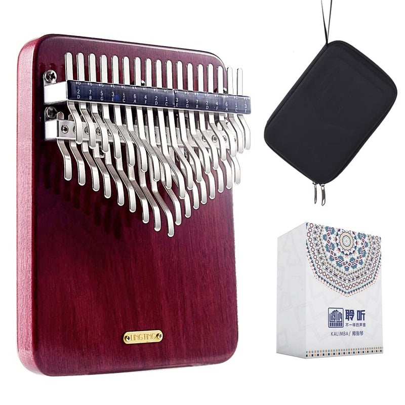 LingTing Kalimba 34 keys Thumb Piano Mbira Finger Piano Gift for Kids Adult Beginners ProfessionalLTK34Vsnow whisperer