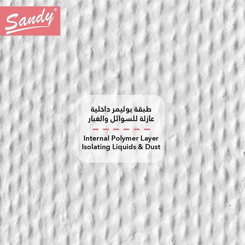واقي مرتبة لاتكس عالي الجودة ومقاوم للماء من ساندي مع أشرطة مطاطية حول الحواف وجيب عميق يصل إلى 32 سم، مضاد للحساسية، قابل للتنفس وحماية من عث الغبار، (100×200)، أبيض - Image 5