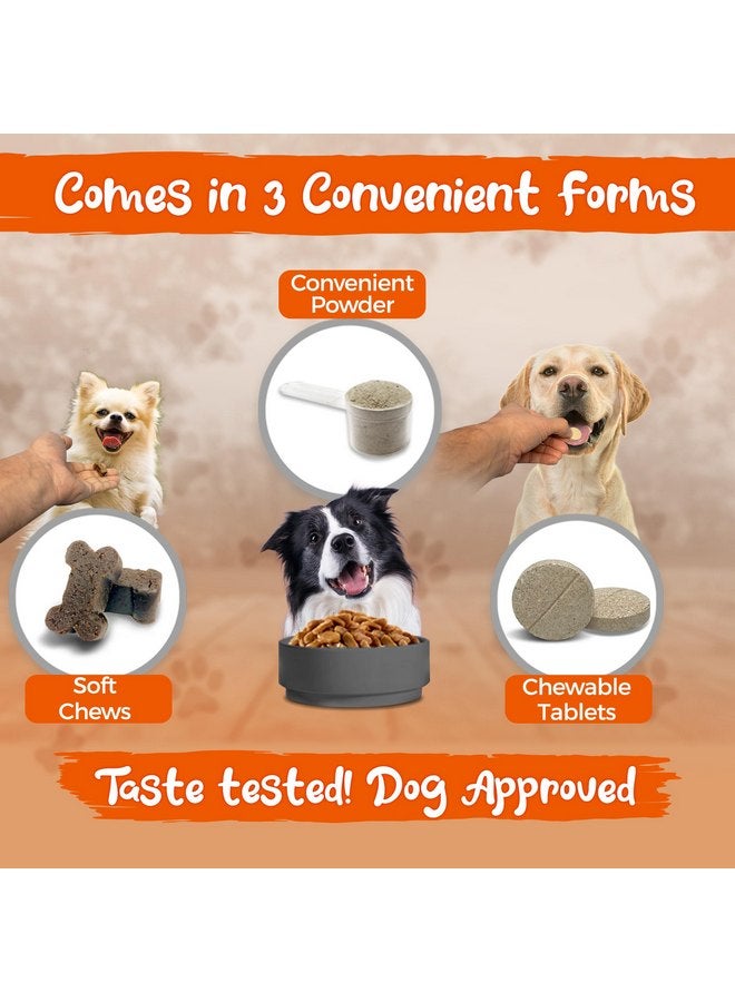 Vital Planet - Skin and Coat Powder Supplement for Dogs with Choline, Inositol, Pumpkin, Flax and Omega-3 Oils to Support a Soft Shiny Healthy Coat and for Seasonal Allergies - 60 Scoops, 111g, 3.92oz - Image 4