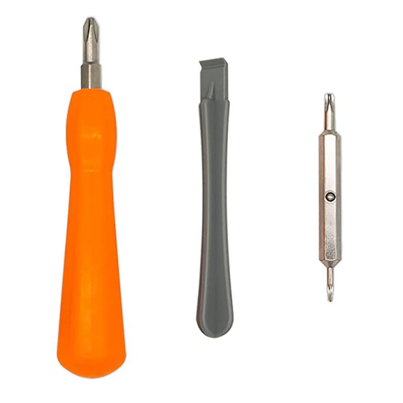 SOLARAE Multi-Bit Screwdriver, 4-IN-1 Quick Change Interchangeable Screwdriver Sets - Combination Multi Bit Screwdriver, Slotted Bits and Nut Driver - Image 1