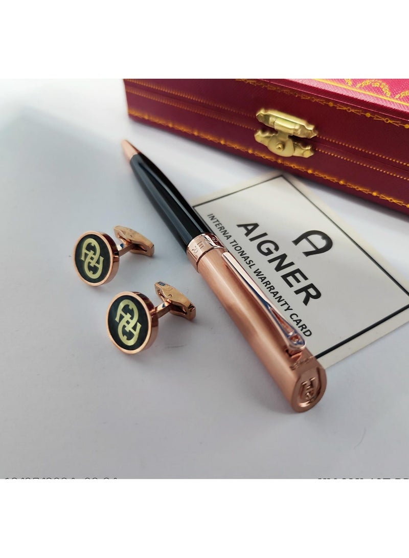 Aigner pen and cufflink  New, new, latest release