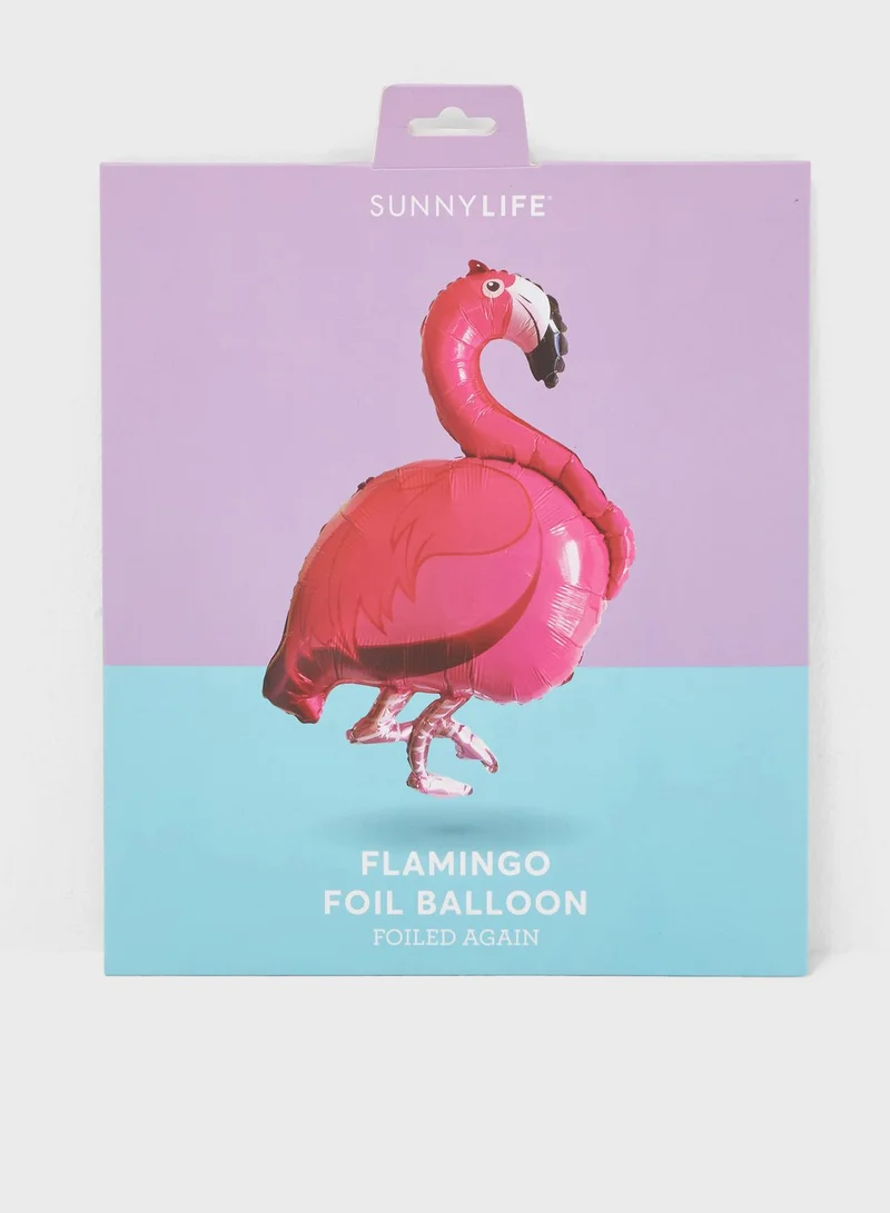 SUNNY LIFE Flamingo Foil Balloon