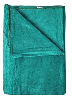 ENJOYhouse Super Soft Microfiber Bath Towel 70x140cm Ultra Absorbent and Quick Drying Towel Turquoise Green  - Image 2