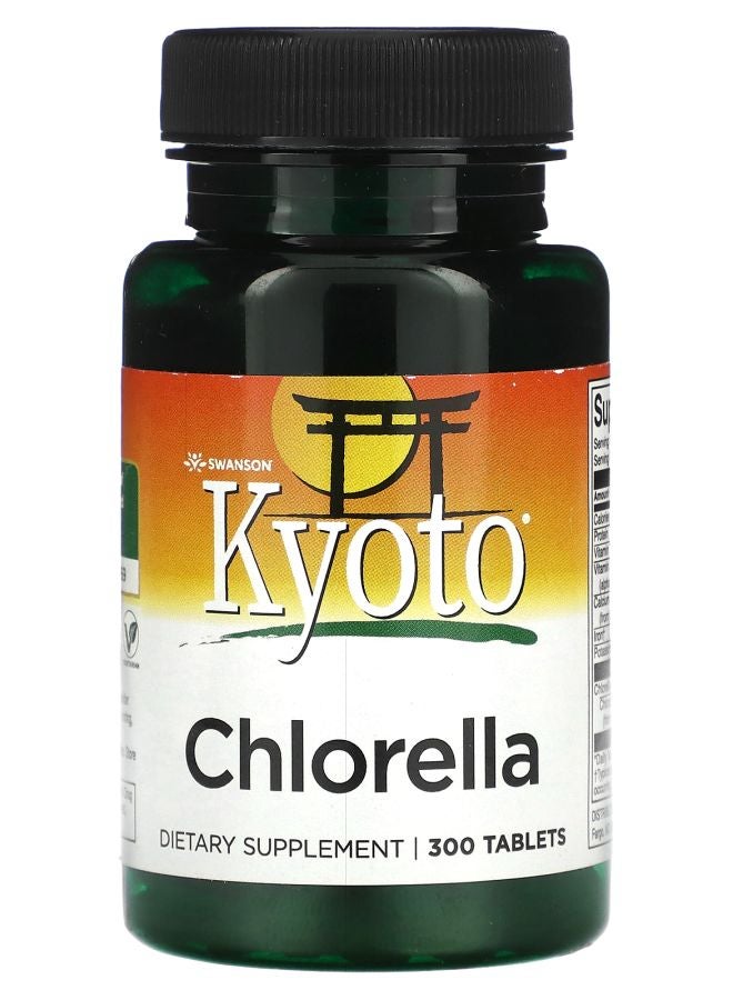 SWANSON Kyoto Chlorella 300 Tablets