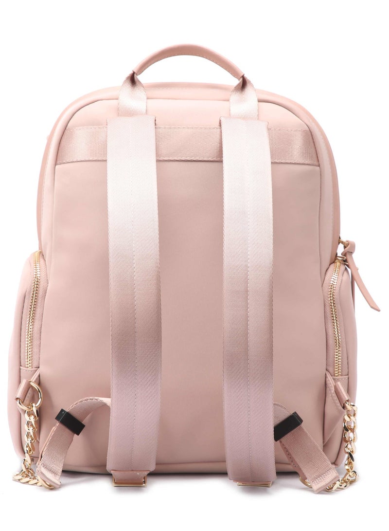 Bopai Elegant Professional water resistant Laptop Backpack Stylish Business Travel Bag for Women with Multi Compartments and Premium Features, LB515, Pink - Image 4