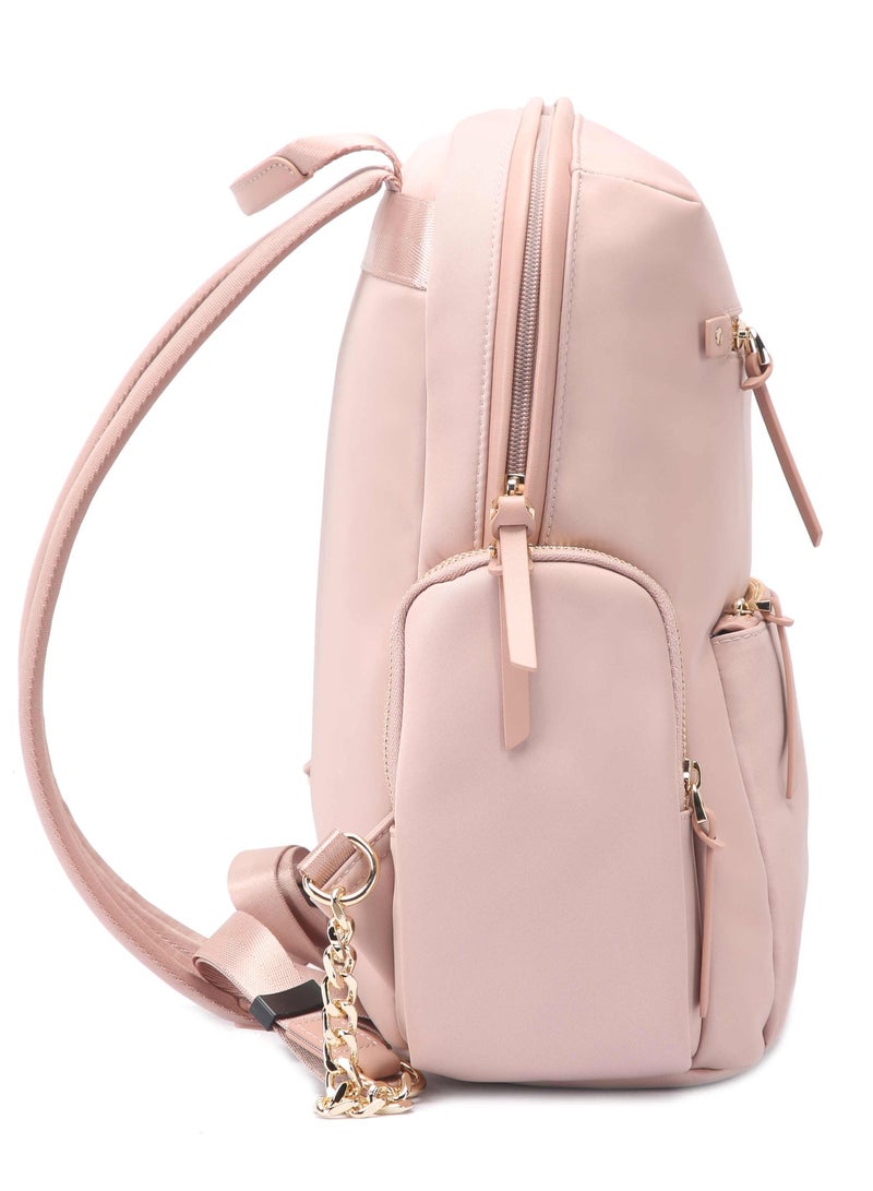 Bopai Elegant Professional water resistant Laptop Backpack Stylish Business Travel Bag for Women with Multi Compartments and Premium Features, LB515, Pink - Image 5