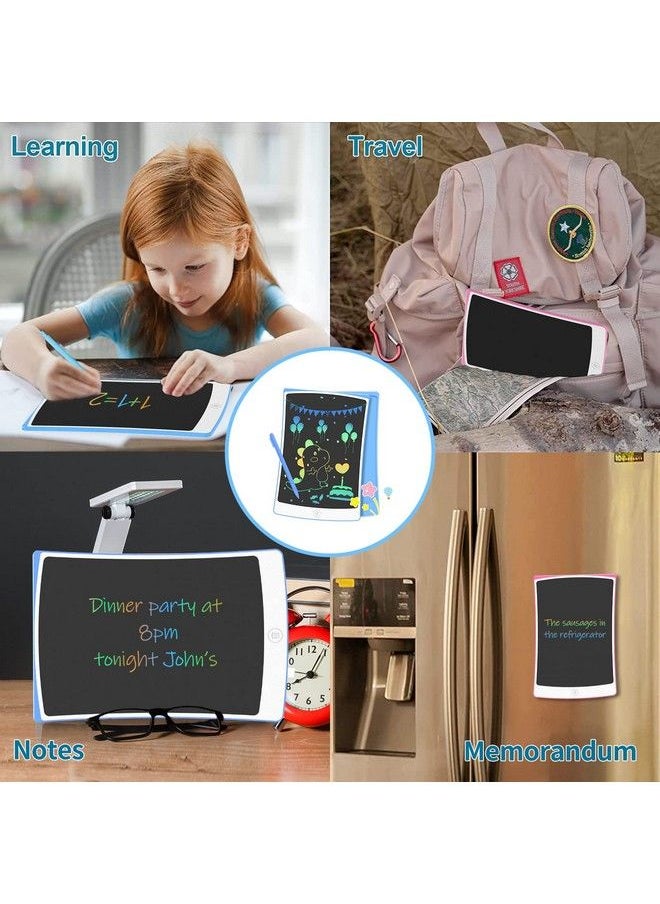 HOMESTEC - 10 Inch Kids Writing Tablet Colorful Erasable Doodle Board Electronic Lcd Drawing Pads Educational And Learning Toys Gifts For 3 4 5 6 7 Years Old Boys Girls - Image 1