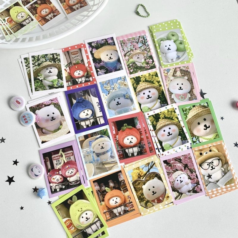 20 Vintage Japanese Style Little White Bear Postcards Hand Account Decorations Niche Gift For Friends - Image 1