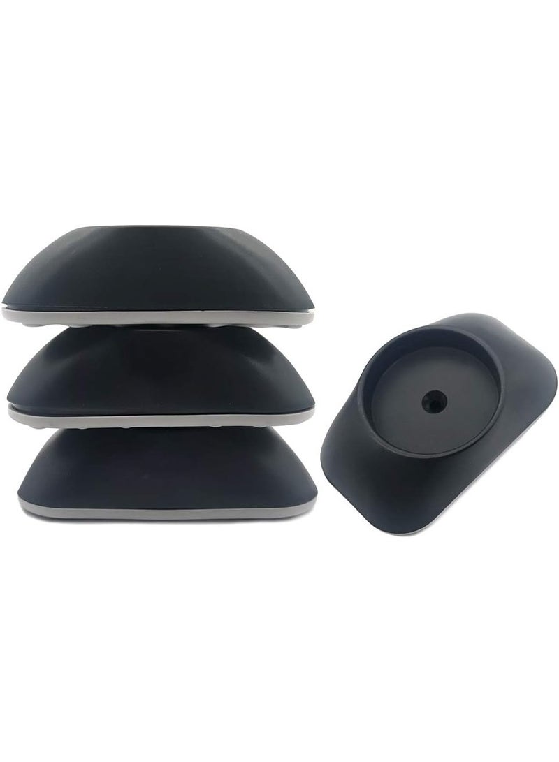 Vmaisi Baby Gate Extender Wall Protector - Pressure Mounted Gates Extension Kit Extends Child Safety Gates and Protect Walls & Doorways from Pet & Dog Gates - Work on Stairs (Black) - Image 1