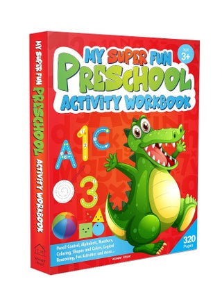 My Super Fun Preshool Activity Workbook for Children : Pattern Writing, Colors, Shapes, Numbers 1-10, Early Math, Alphabet, Brain Booster Activities, Following Directions and Interactive Activities - pzsku/Z1B4E69644740EB720C2EZ/45/1749823009/0450547e-a16e-4e12-8a98-9b71f3e2809d