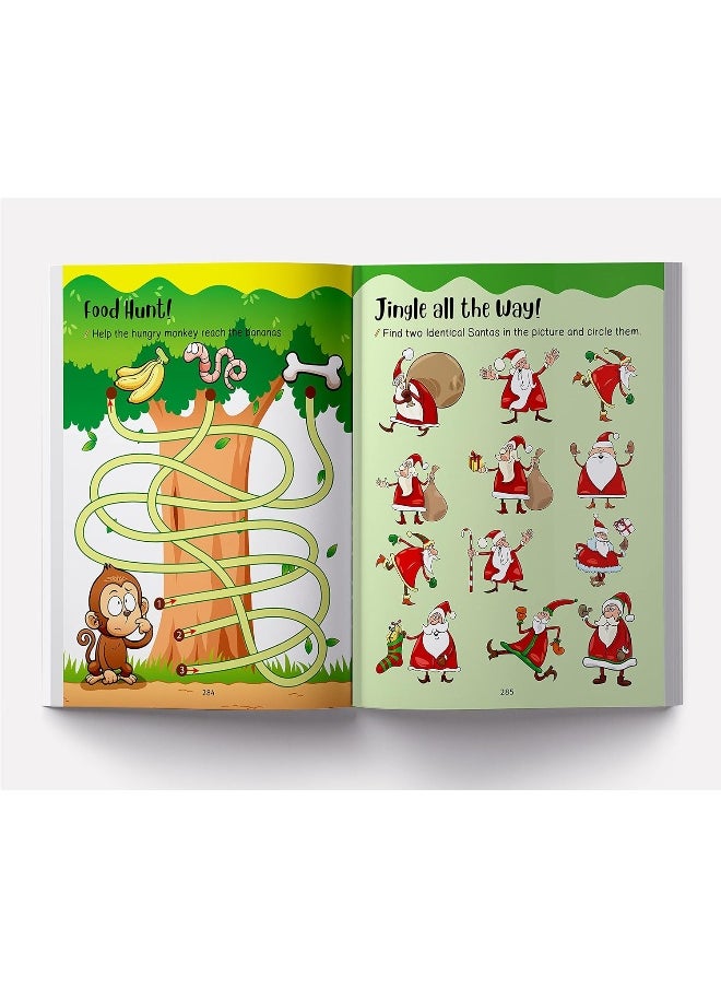 null - My Super Fun Preshool Activity Workbook for Children : Pattern Writing, Colors, Shapes, Numbers 1-10, Early Math, Alphabet, Brain Booster Activities, Following Directions and Interactive Activities - Image 1
